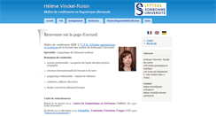 Desktop Screenshot of helenevinckelroisin.fr